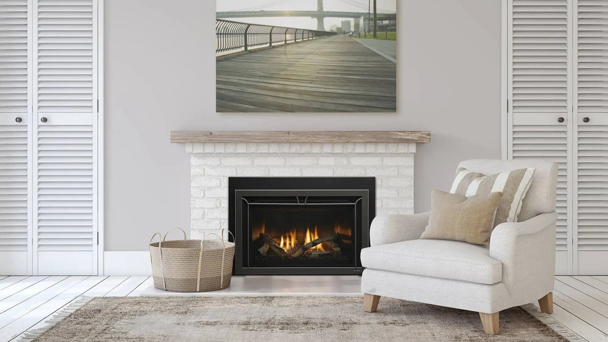 Heat And Glow Heat & Glo 35" Cosmo Indoor Gas Fireplace Insert COSMO-I35-IFT-FD Fireplace Finished - Gas