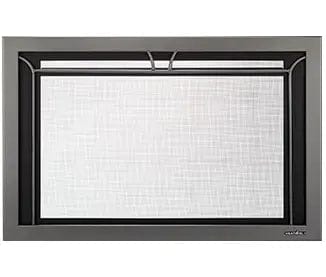 Heat And Glow Heat & Glo 35" Iron Age Front, Black (Escape) - IA-FB35-BK IA-FB35-BK-FD Fireplace Accessories