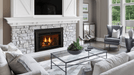 Heat And Glow Heat & Glo 35" Supreme Gas Fireplace Insert with Birch Logs SUPREME-I35-BIR-FD Fireplace Finished - Gas