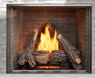 Heat And Glow Heat & Glo 36" Courtyard Outdoor Fireplace Fireplace Finished - Outdoor