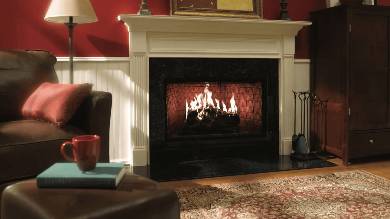 Heat And Glow Heat & Glo 36" Royal Hearth Fireplace RH-36-FD Fireplace Finished - Wood