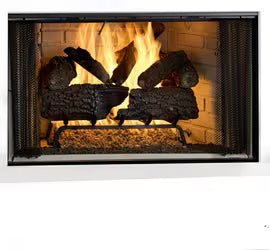Heat And Glow Heat & Glo 36" Royal Hearth Wood Fireplace RH-36-B-FD Fireplace Finished - Wood