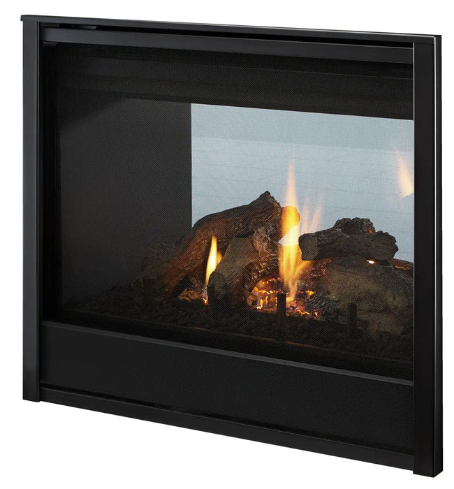Heat And Glow Heat & Glo 36" See Through Direct Vent Multi Side Top/Rear Gas Fireplace With IntelliFire Touch Ignition ST-DV36IN-FD Fireplace Venting
