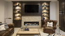 Heat And Glow Heat & Glo 48" Mezzo Linear Fireplace MEZZO48-C-FD Fireplace Finished - Gas