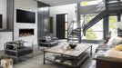 Heat And Glow Heat & Glo 48" Mezzo Linear Fireplace MEZZO48-C-FD Fireplace Finished - Gas