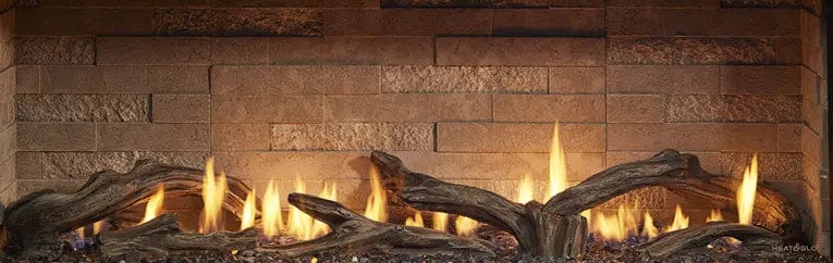 Heat And Glow Heat & Glo 48" Primo II Fireplace PRIMO-II-48-FD Fireplace Finished - Gas