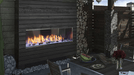 Heat And Glow Heat & Glo 60" Lanai Linear See-Through Outdoor Fireplace ODLANAIGST-60-FD Fireplace Finished - Outdoor