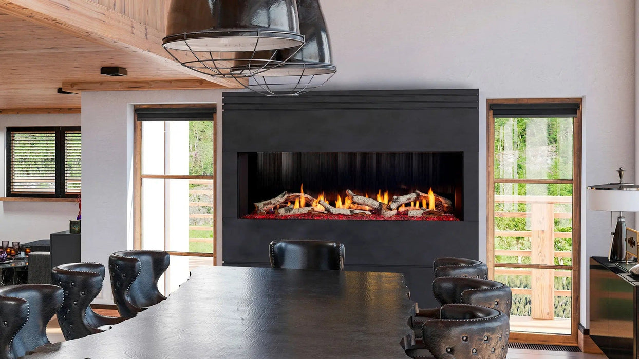 Heat And Glow Heat & Glo 60" Primo II Fireplace PRIMO-II-60-FD Fireplace Finished - Gas