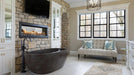 Heat And Glow Heat & Glo 72" Mezzo See-Through Gas Fireplace MEZZO72ST-C-FD Fireplace Finished - Gas