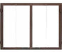 Heat And Glow Heat & Glo Bi-Fold Glass Doors w/ Black Trim - DM8042 DM8042-FD Fireplace Accessories