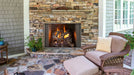 Heat And Glow Heat & Glo Cottagewood 36" Outdoor Wood-Burning Fireplace Fireplace Finished - Outdoor