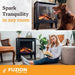 Heat And Glow Heat & Glo Fuzion Multi-Sided Electric Fireplace Stove Heater FUZION-EX-FD Fireplace Finished - Electric