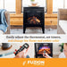 Heat And Glow Heat & Glo Fuzion Multi-Sided Electric Fireplace Stove Heater FUZION-EX-FD Fireplace Finished - Electric