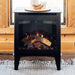 Heat And Glow Heat & Glo Fuzion Multi-Sided Electric Fireplace Stove Heater FUZION-EX-FD Fireplace Finished - Electric