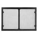 Heat And Glow Heat & Glo Grand Vista Cabinet Style Mesh Doors (Black) - GV80BK GV80BK-FD Fireplace Accessories