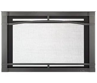 Heat And Glow Heat & Glo Halston arched 25" screen front - New Bronze - HARC-MI25-NB HARC-MI25-NB-FD Fireplace Accessories
