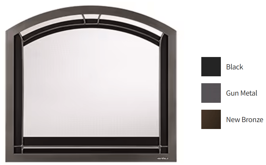 Heat And Glow Heat & Glo Iron Age Front (36" Gun Metal) - IA-C36-GM IA-C36-GM-FD Fireplace Accessories