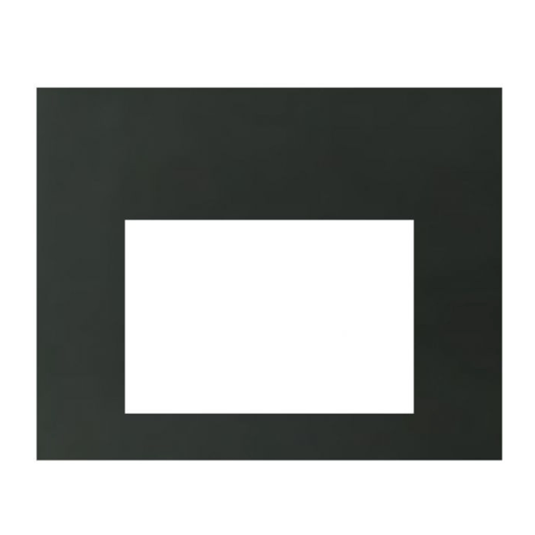 Heat And Glow Heat & Glo On site 25" customizable surround - 50" w x 40" h - MI25-5040CS-BK MI25-5040CS-BK-FD Fireplace Accessories