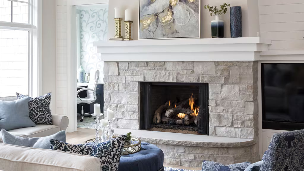 Heat And Glow Heat & Glo Phoenix 42" TrueView Gas Fireplace PHOENIX42-IFT-FD Fireplace Finished - Gas