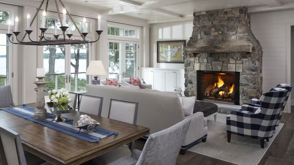 Heat And Glow Heat & Glo Phoenix 42" TrueView Gas Fireplace PHOENIX42-IFT-FD Fireplace Finished - Gas
