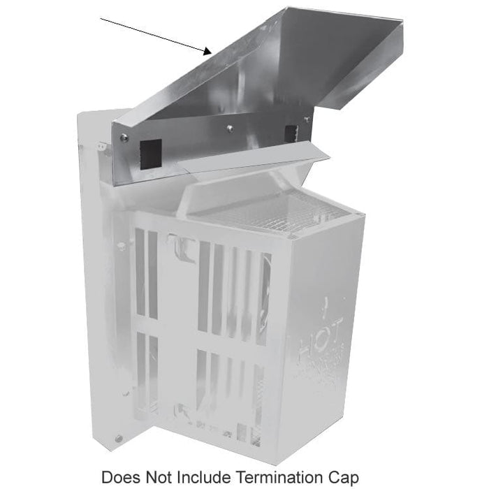 Heat And Glow Heat & Glo Rain / Vinyl Siding Shield (DVP & SLP Series) - TRAP-VSS TRAP-VSS Fireplace Venting