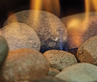 Heat And Glow Heat & Glo River Rock Stone Set - STONES-36 STONES-36-FD Fireplace Accessories