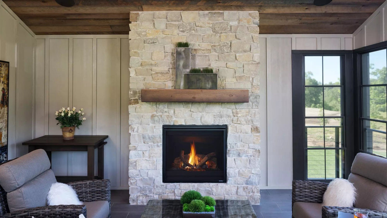 Heat And Glow Heat & Glo Slimline 5 Gas Fireplace with IntelliFire Touch Fireplace Finished - Gas