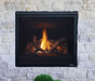 Heat And Glow Heat &amp; Glo Slimline 7X 36&quot; Gas Fireplace (Black Glass Refractory) SL-7X-IFT-G-FD Fireplace Finished - Gas