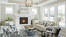 Heat And Glow Heat & Glo Slimline 9 Gas Fireplace w/ IntelliFire Touch Fireplace Finished - Gas