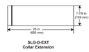 Heat And Glow Heat & Glo Snap Lock Gas Damper Extension - SLG-D-EXT SLG-D-EXT-FD Fireplace Venting