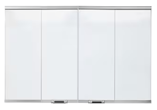 Heat And Glow Heat & Glo Stainless Steel Bi-Fold Doors (Cottagewood 50) - DM100-S DM100-S-FD Fireplace Accessories