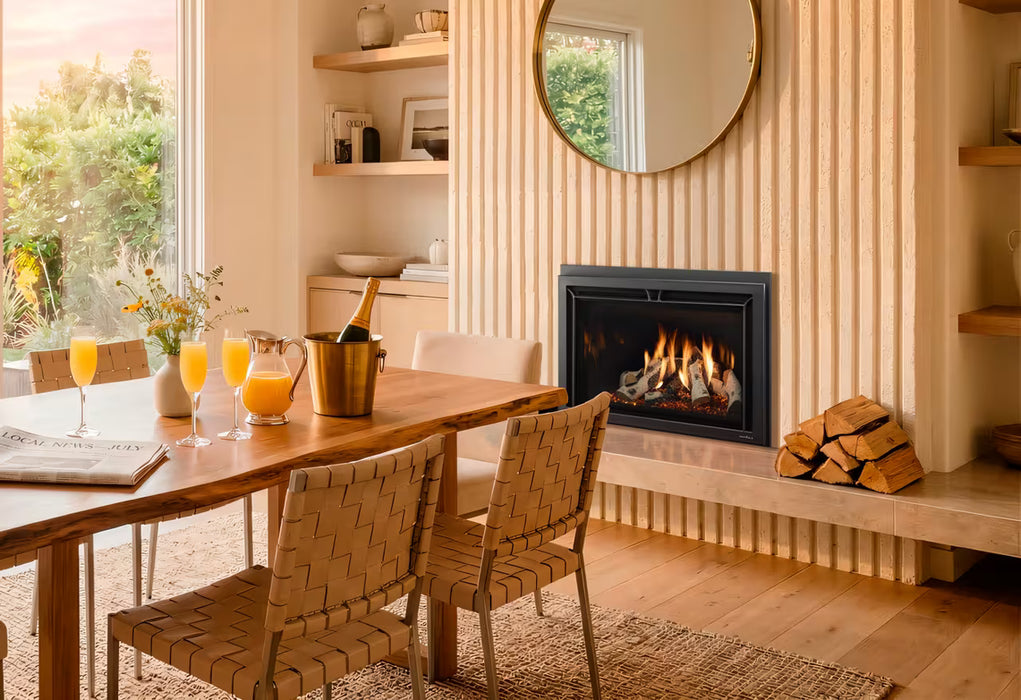 Heat And Glow Heat & Glo SupremeX 35" Gas Fireplace Insert (Oak Logs) SUPREMEX-I35-FD Fireplace Finished - Gas