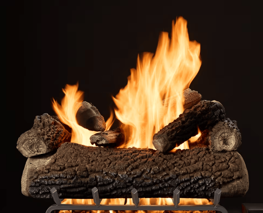 Heat And Glow Heat & Glo Timberland Oak Cement Log Set (18") - VTD-OAK18 VTD-OAK18 Fireplace Accessories