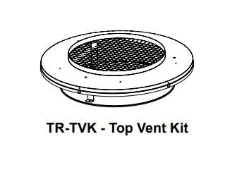 Heat And Glow Heat & Glo TR Top Vent Kit - TR-TVK TR-TVK-FD Fireplace Venting