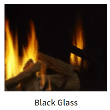 Heat And Glow Heat & Glo True 36" Indoor Gas Fireplace (Black Glass Refractory) TRUE-36G-IFT-FD Fireplace Finished - Gas
