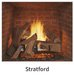 Heat And Glow Heat & Glo True 50" Indoor Gas Fireplace (Stratford Refractory) TRUE-50S-IFT-FD Fireplace Finished - Gas