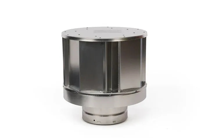 Heat And Glow Heat & Glo Vertical termination cap - high wind (includes 4071-004 storm collar) - SLP-TVHW SLP-TVHW-FD Fireplace Venting