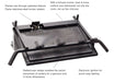 Heat And Glow Majestic 30" Vented Burner Assembly (NG) - RB-30NI RB-30NI Fireplace Finished - Gas