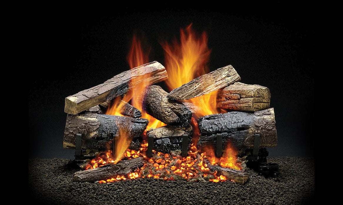 Heatmaster Heatmaster 30" Cherry Gas Log Set CHERRY-30 Fireplace Accessories