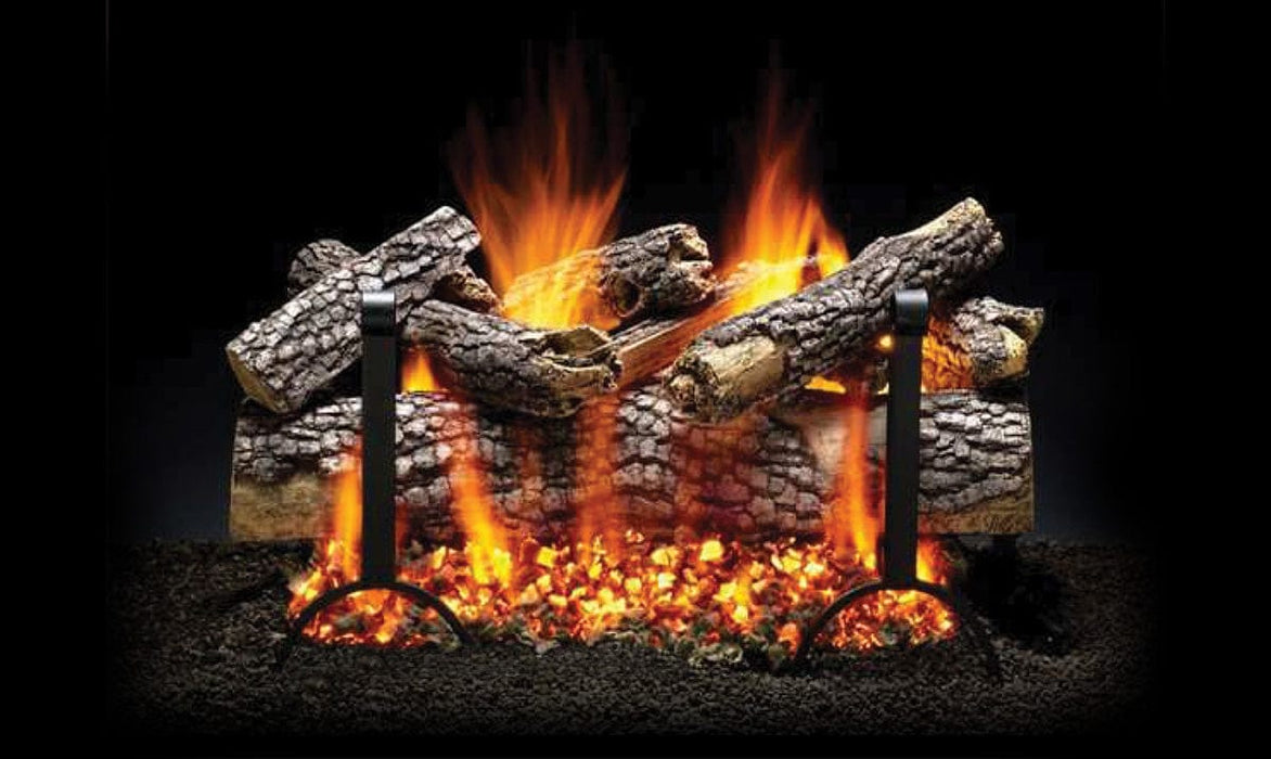 Heatmaster Heatmaster 30" Live Oak Gas Log Set LIVE-OAK-30 Fireplace Accessories