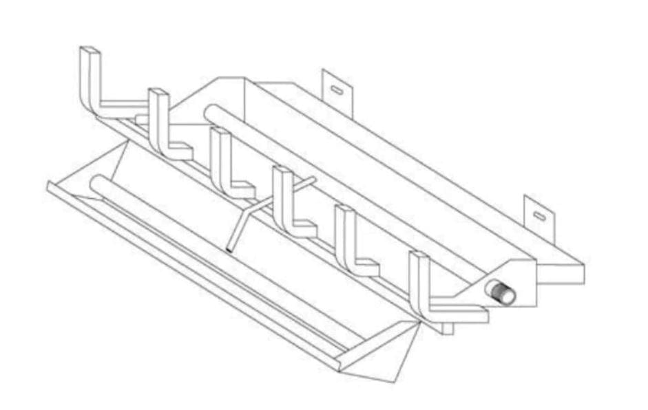 Heatmaster Heatmaster Vented 2-Tier 24" Standing Pilot Stadium Burner SBS-REM-24 Fireplace Finished - Gas