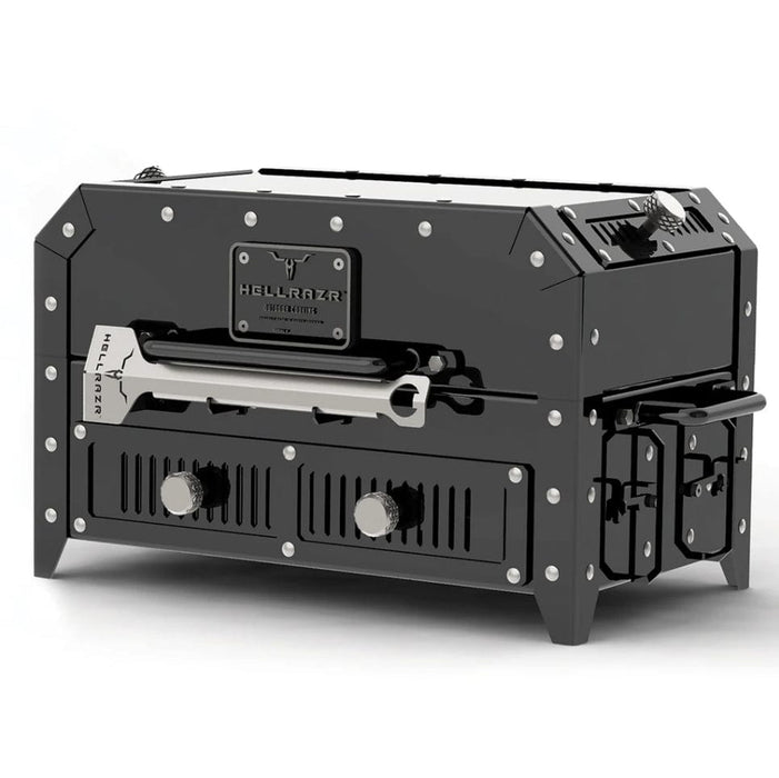 Hellrazr HELLRAZR Yama Charcoal Grill - YAMA-U-CG-1 YAMA-U-CG-1 Barbecue Finished - Charcoal