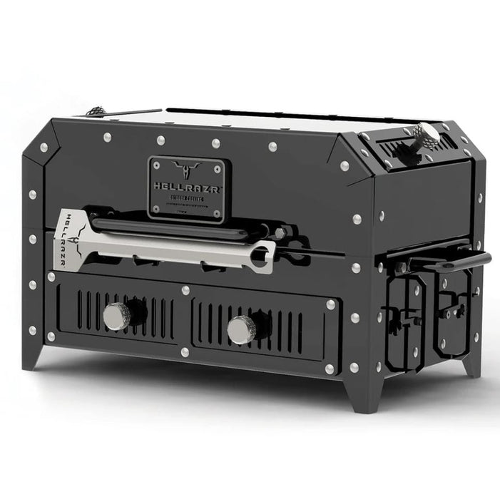 Hellrazr HELLRAZR Yama Charcoal Grill - YAMA-U-CG-1 YAMA-U-CG-1 Barbecue Finished - Charcoal