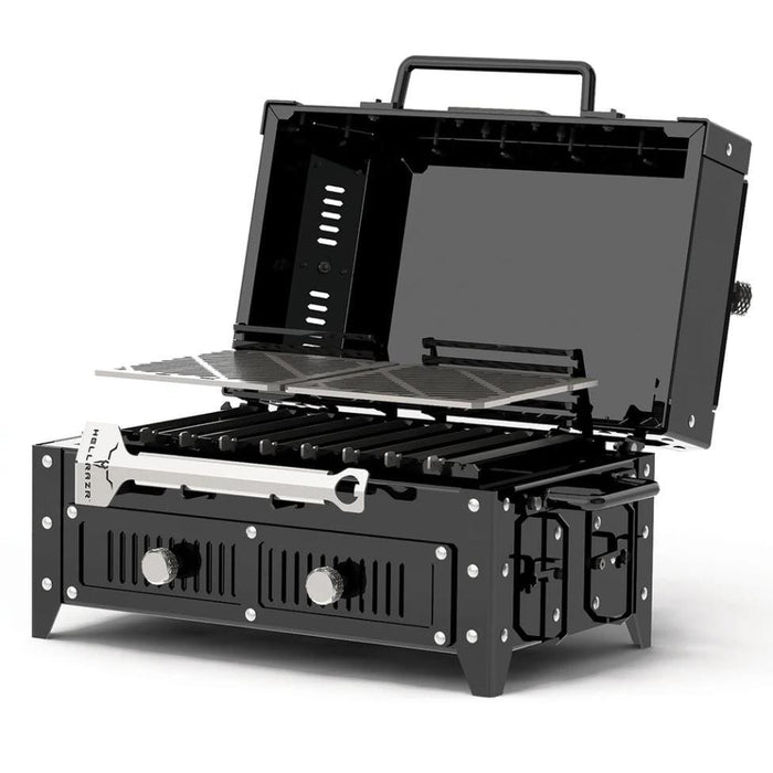 Hellrazr HELLRAZR Yama Charcoal Grill - YAMA-U-CG-1 YAMA-U-CG-1 Barbecue Finished - Charcoal