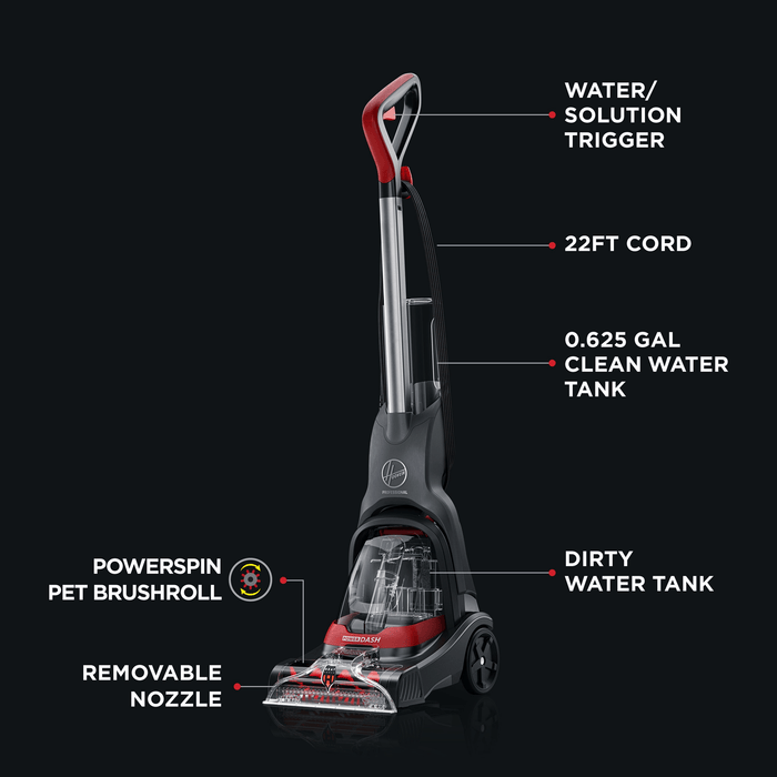 Hoover Hoover Powerdash Pet Carpet Washer (Refurbished) - FH50703CDIR FH50703CDIR Vacuum Finished