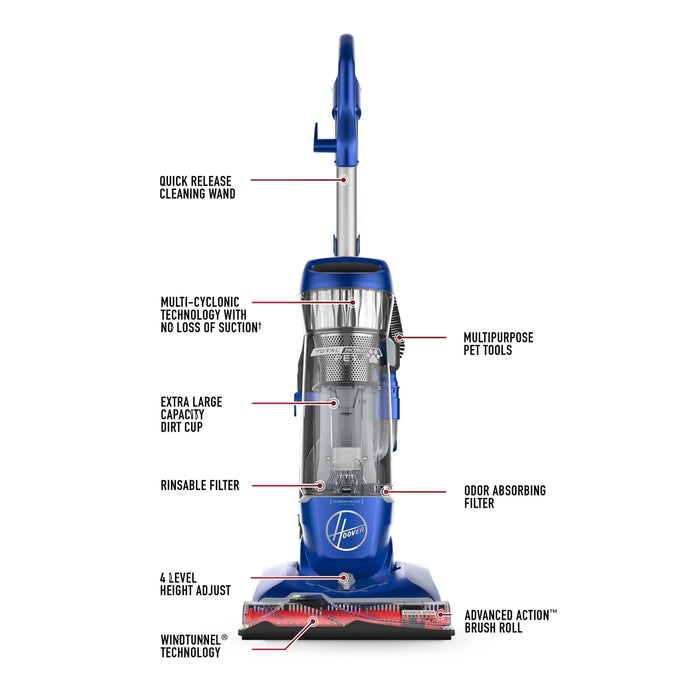 Hoover Hoover Total Home Pet MaxLife Upright Vacuum (New!) - UH74100M UH74100M Vacuum Finished