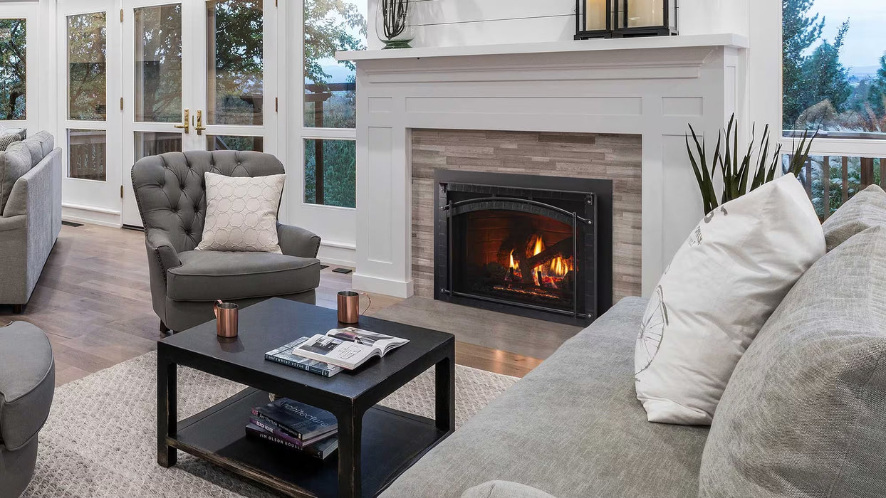 Heat And Glow Heat & Glo 30" Escape Indoor Gas Fireplace Insert Fireplace Finished - Gas