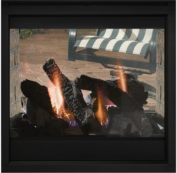 Heat And Glow Heat & Glo Twilight 36" Indoor/Outdoor See-Through Gas Fireplace with IntelliFire TWILIGHT-IFT-FD Fireplace Finished - Gas