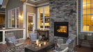 Heat And Glow Heat & Glo Twilight Modern 36" Indoor/Outdoor See-Through Gas Fireplace with IntelliFire TWILIGHT-MD-IFT-FD Fireplace Finished - Gas