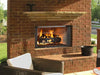 Heat And Glow Heat & Glo Villawood 42" Outdoor Fireplace Fireplace Finished - Outdoor